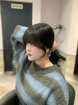 シェス 梅田茶屋町(shes) 似合わせ顔周りカット/ アリサ