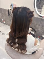 ヘア サロン クラン ソア 心斎橋店(hair salon clan soar)&nbsp;ハーフクラゲ【クランソア】ヘアメ/ヘアセット/心斎橋