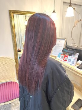 ティアナ(Tiana) ハイライトデザインも髪質改善カラーでダメージレスに♪