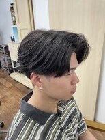 メルシー トータル ブランディング サロン(merci TOTAL BRANDING SALON)&nbsp;メンズ刈り上げセンターパート