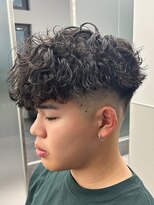 ゴウトゥデイシェアサロン 町田店(GO TODAY SHAiRE SALON)&nbsp;スペインカール風波巻きパーマ　【町田メンズカット】