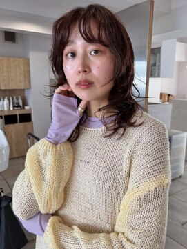 エヌ 河原町(enu) ウルフパーマ/森武/enu河原町/京都美容室