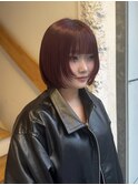 カシスレッド／レイヤーボブ