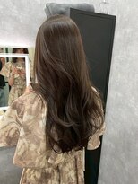 ネウィ/ジャム 三宮(newi/JAM)&nbsp;大人かわいい ミルクティーブラウン ゆるまき