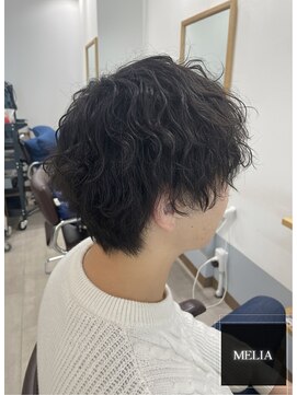 メリア(MELIA) 波巻きパーマ#浦和#美容院#南浦和#縮毛矯正#髪質改善#メンズ