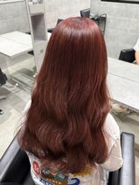 ルイス(L'wis)&nbsp;ブリーチなしダブルカラー オレンジブラウン 学割