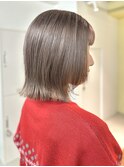 20代30代40代 ミルクティーグレージュ/ミディアムレイヤーカット