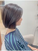 ◆タッセルボブとチョコレートブラウン