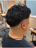 千葉駅MEN’S HAIR/サーフカール/刈り上げセンターパート
