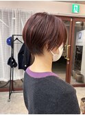 【Look at】レイヤーボブ似合わせカット着物ヘアダークアッシュ