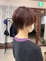 ルックアット(Look at)&nbsp;【Look at】レイヤーボブ似合わせカット着物ヘアダークアッシュ