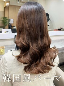 アミー 銀座(Ammy) #韓国風パーマ #コテ巻き風パーマ #ロングパーマ #パーマ