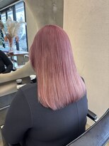 エイト 沖縄豊崎店(EIGHT toyosaki)&nbsp;【EIGHT 豊崎】お客様スタイル［春のピンクカラーで柔らか艶髪］