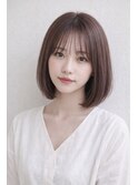 ショートボブ髪型20代30代40代50代前髪あり前髪なし面長丸顔池袋