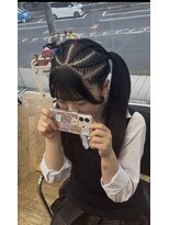バイブアンドアネックス(VIBE & ANNEX)&nbsp;地毛ハーフコーンロウ6本