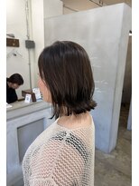 ヘアーワークスヴィクサス 諫早店(HAIR WORKS VIXUS)&nbsp;【荒木　夏暢】ミディアムレイヤー　×  イルミナカラー