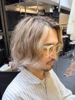 シド 表参道(s.i.d) 外国人風ナチュラルブロンドメッシュ