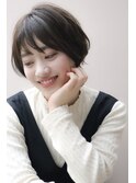◎抜け感ショートボブ