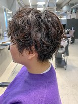 テトヘアー(teto hair) しっかりパーマ、マッシュショート、マニッシュショート