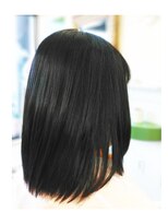 ヘアー リ ミックス(HAIR Re-MIX)&nbsp;質感good..オン眉バングで瞳の印象ぐーんとup♪