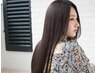 カット+縮毛矯正+潤いトリートメントホームケア付き