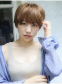 大人可愛いすっきりショート 浅草 美容室 9