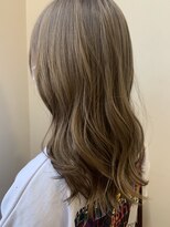 リアン(Lien)&nbsp;Lien☆フォギーベージュ×ダブルカラー×セミウェットウェーブ