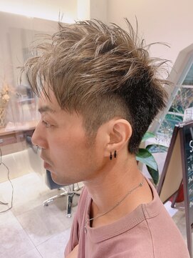 シェル 国分寺(shell) 佐藤健風☆ハイウェイトアップバングショート