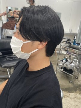 バイフィフス 原宿/表参道(by fifth) センターパートウルフで清楚男子ヘア