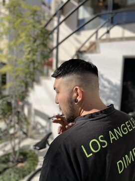 ウェルネス(Wellness) 【ウェルネスバーバーショップ】ビジネスフェードカット44