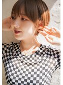 大人可愛い20代30代40代黒髪前下がりショートボブ丸みショート◎