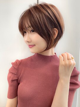 エインアンリー 表参道(AIN.ANLY.) 前髪あり大人ショートボブ20代30代40代【AIN.表参道】川原大地