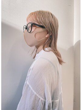 イオエ(ioe) 黒髪/ボブルフ/ネビージュ/小顔/ワンレン/髪質改善/グレージュ