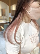 ネオリーブカフ 鶴ヶ峰店(Neolive caff)&nbsp;インナーカラー！パステルピンク