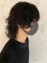 アドール(ADOR)&nbsp;[MIHO*ADOR]マッシュウルフ / 黒髪 /パーマ /