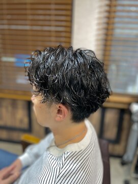 オーブ ヘアー リリー 博多2号店(AUBE HAIR lily) メンズツイストショート