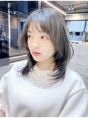  20代30代40代ミディアムくびレイヤー［前髪・髪質改善・銀座］