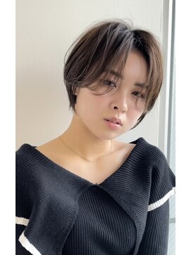 イヴォークトーキョーオーサカ(EVOKE TOKYO osaka) 20代30代40代 くびれ美人ショートカット 抜け感 おしゃれ 垢抜け