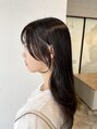 リトバイプティパ(Lit by petit-pas) 顔まわりカットで華やかさをプラス。