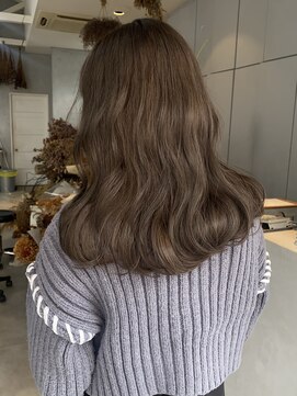 ミント(mint) 【ブリーチなしのオリーブベージュ＊】