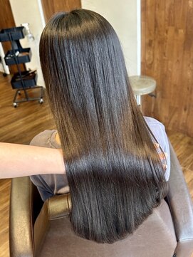 シェール(cher) うる艶ストレート/髪質改善/ダメージケア【cher西宮北口:MAYA】