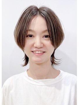 モリオフロムロンドン 松戸店(Morio from London) 【松戸 藤原】センターパートウルフ大人かわいい