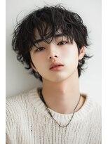 クロス(CROSS)&nbsp;メンズ　ウェーブパーマ