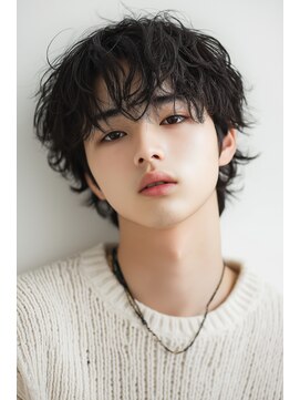 クロス(CROSS) メンズ　ウェーブパーマ