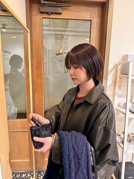 ワンバイワンクラッカ(one by one CLACCA) 小顔ショートボブ