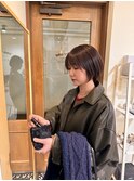 小顔ショートボブ