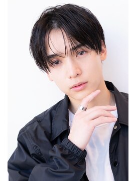 メゾンアルブル 向ヶ丘遊園 登戸(maison ARBLE) メンズシースルーマッシュショート韓国風カルマダークアッシュ