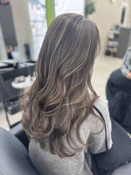 アルドーレ(Ardore) コントラスト極ハイライト☆グレーベージュ