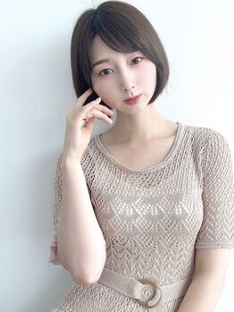 ノーラ(nolla)の写真/髪質やクセを活かしたショート・ボブは【nolla】にお任せ♪貴方の骨格や雰囲気を見極めて、理想のヘアに。