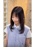 透明感×柔らかレイヤースタイル
